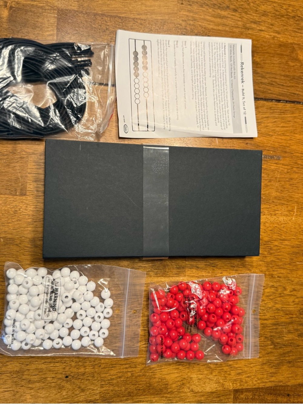 Didax Student Rekenrek Build-it Set-of 12-Math Counting Tool